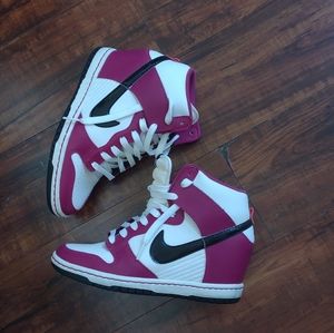 Women's Nike Dunk Sky High Wedges 6.5